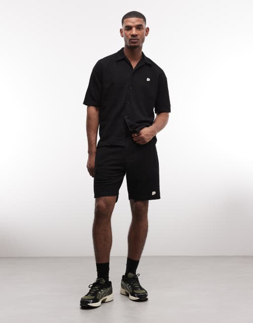 Pantalones cortos negros de punto Libco de Pegador (parte de un conjunto), 2 de 5