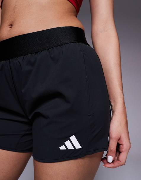 Pantalones cortos negros Flex Pacer de adidas Running - view 1