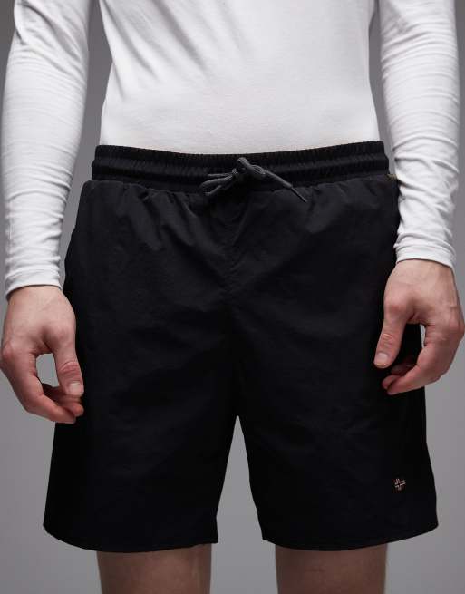 Pantalones cortos negros Haldane de Napapijri, 4 de 5
