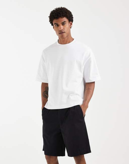 Pantalones cortos negros holgados con pinzas de Levi's, 3 de 5