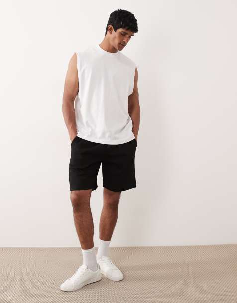 Pantalones cortos negros holgados de Airflex de ONLY & SONS - view 1