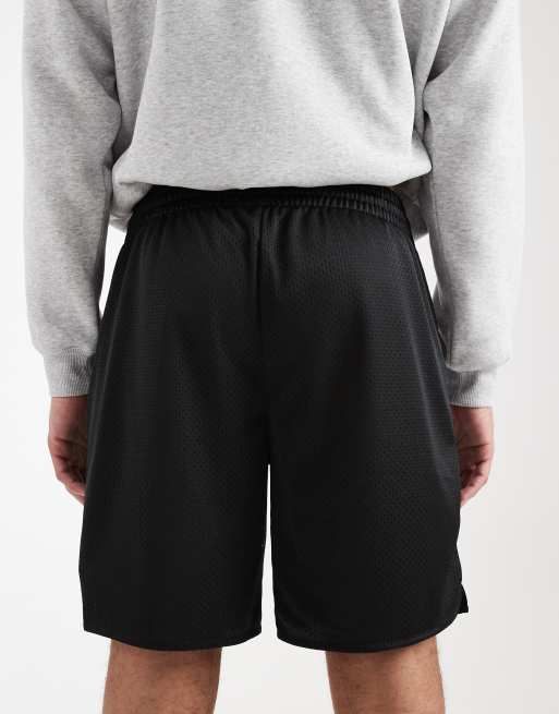 Pantalones cortos negros holgados de estilo baloncesto de malla de ONLY & SONS, 5 de 5
