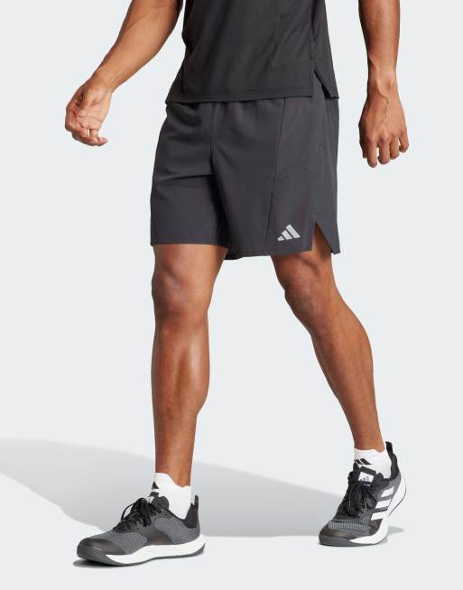 Pantalones cortos negros para entrenamientos de alta intensidad HEAT.RDY de adidas Training
