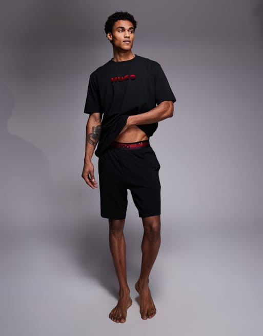 Pantalones cortos negros Ray de HUGO Bodywear , 2 de 5