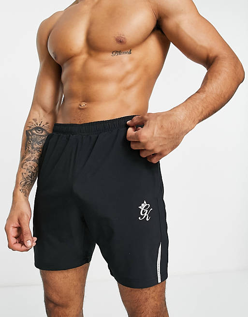 Hombre Pantalones cortos | Pantalones cortos negros Sport Energy de Gym King - TV40847