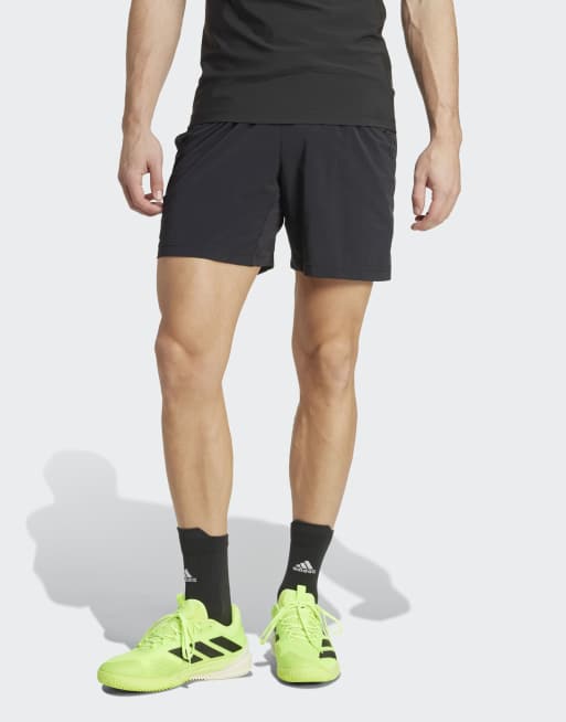 Pantalones cortos negros Tennis Pro Ergo de adidas Performance, 5 de 5
