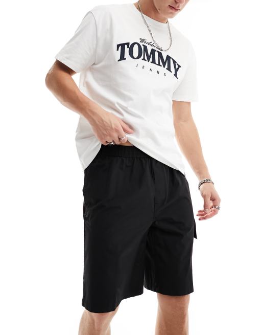 Pantalones cortos negros utilitarios Aiden de Tommy Jeans, 4 de 5