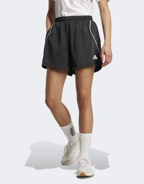 Pantalones cortos negros y blanco hueso Stadium de adidas Performance - view 1