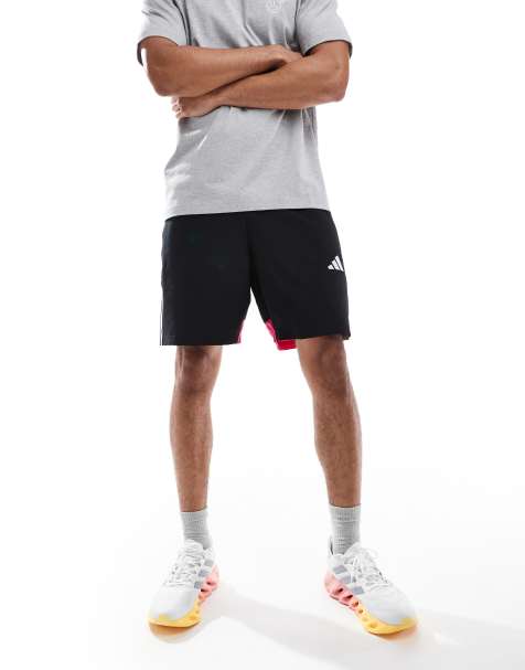 Pantalones cortos negros y rosas básicos Tiro Essentials de adidas Football - view 1