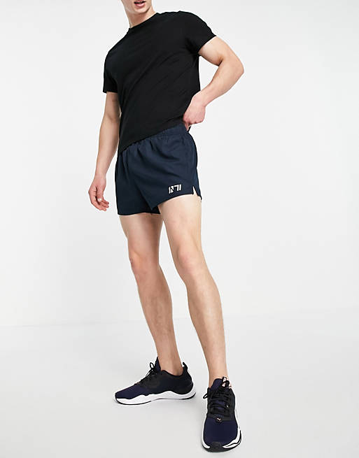 Hombre Other | Pantalones cortos para correr en azul marino de New Look - CL23276