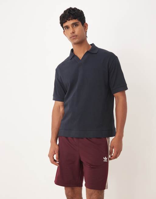 Pantalones cortos rojo guinda Firebird de adidas Originals