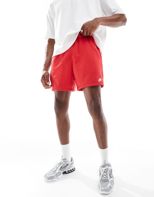 Pantalones cortos rojos de Nike Club