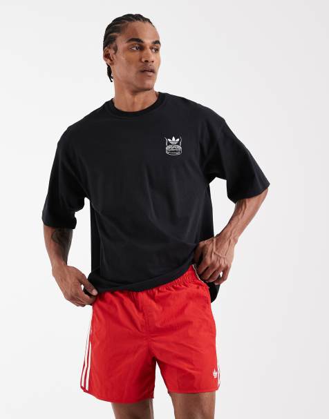 Pantalones cortos rojos Sprinter de adidas Originals - view 1