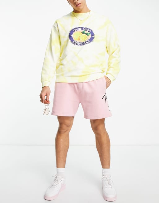 Pantalones cortos rosas holgados con logo característico Modern de Tommy Jeans, 4 de 4