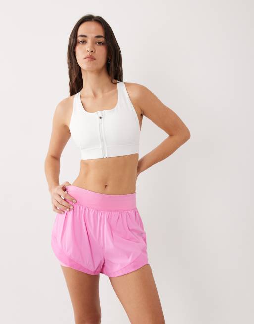 Pantalones cortos rosas para correr Tempo de Sweaty Betty, 2 de 5