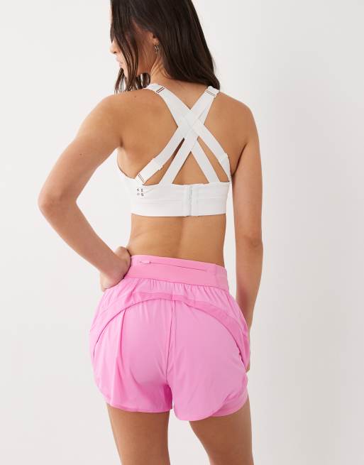 Pantalones cortos rosas para correr Tempo de Sweaty Betty, 3 de 5