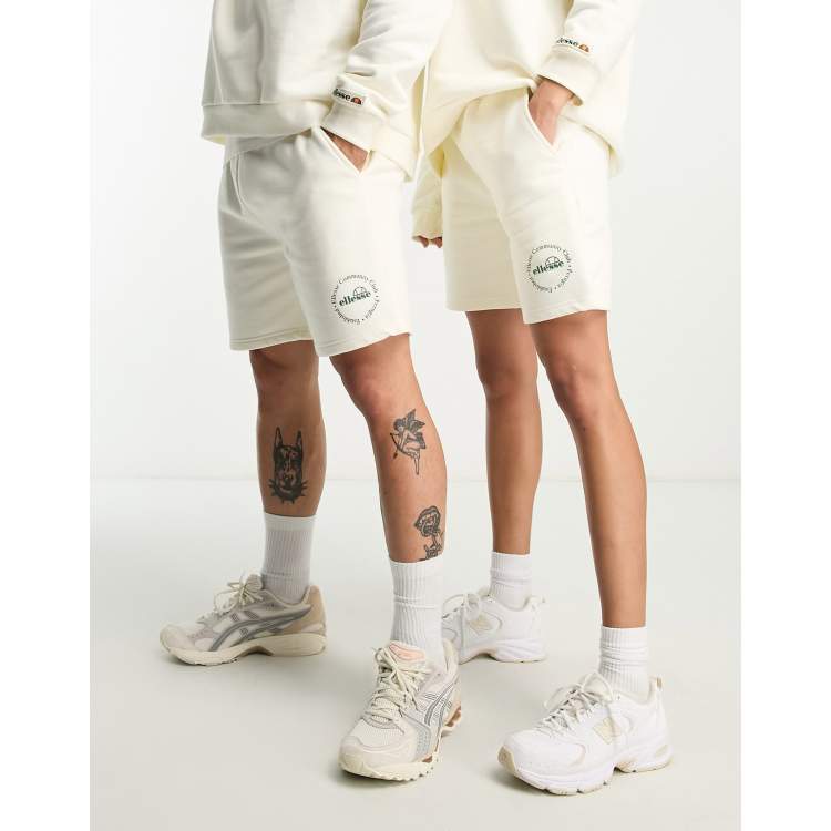 Pantalones cortos off discount white