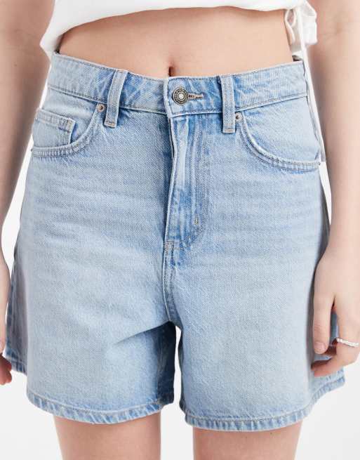 Pantalones cortos vaqueros azul laurel de estilo años 90 de Cotton On, 5 de 5