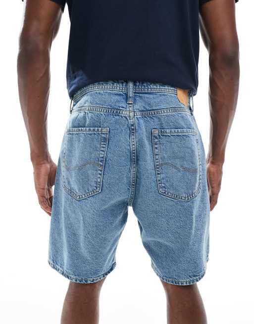 Pantalones cortos vaqueros azul marino de corte suelto Tony de Jack & Jones , 5 de 5