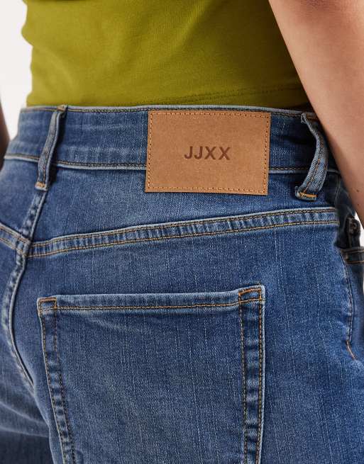 Pantalones cortos vaqueros azul medio con bajos vueltos Nice de JJXX, 4 de 5