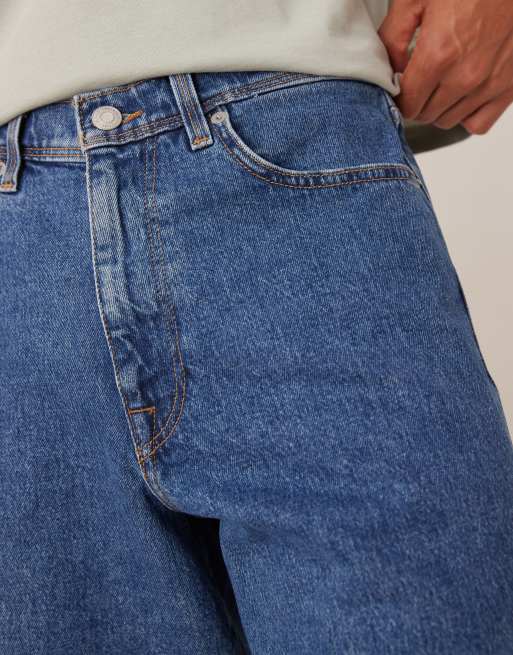 Pantalones cortos vaqueros azul medio de corte estándar Alex de Selected , 5 de 5