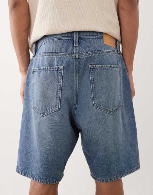 Pantalones cortos vaqueros azul medio de corte suelto Tony de Jack & Jones, 5 de 5