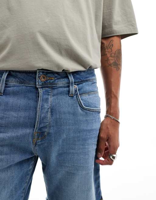 Pantalones cortos vaqueros azul medio de Jack & Jones, 3 de 5