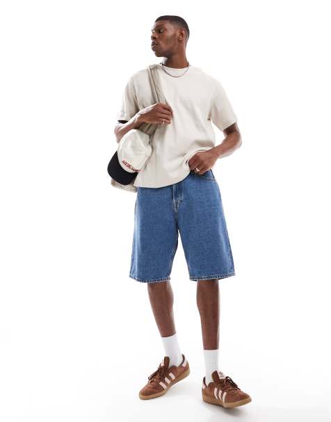 Pantalones cortos vaqueros azul medio holgados de Jack & Jones - view 1