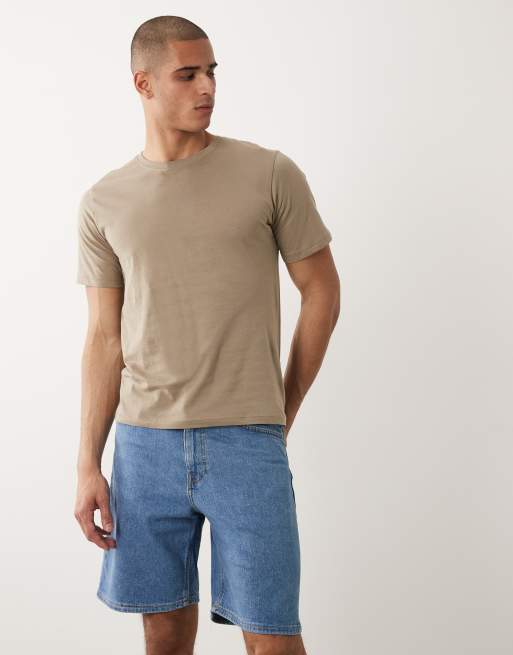 Pantalones cortos vaqueros azul medio holgados de Selected , 3 de 5