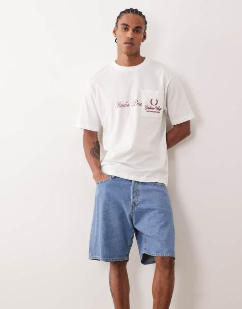 Pantalones cortos vaqueros azules de corte suelto Tony de Jack & Jones - view 1