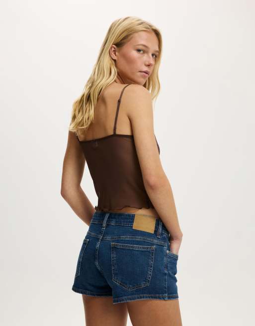 Pantalones cortos vaqueros azules Original de Cotton On, 3 de 4