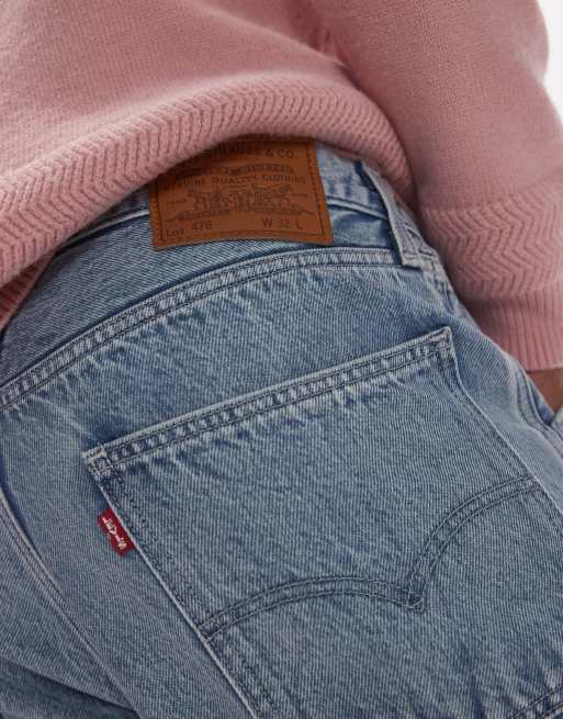 Pantalones cortos vaqueros cargo holgados con lavado descolorido 478 de Levi's, 4 de 5