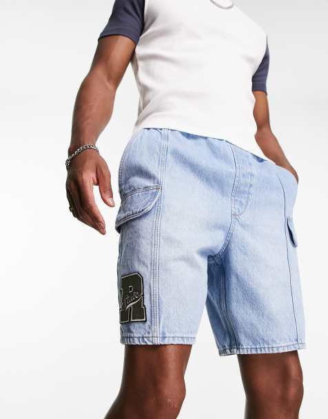 Pantalones cortos vaqueros para hombre Pantalones cortos chinos