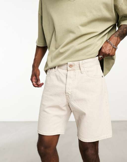 Pantalones cortos vaqueros color crudo oscuro holgado de Jack & Jones Intelligence 
