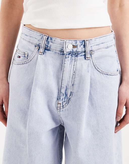 Pantalones cortos vaqueros con lavado azul claro Charlie de Tommy Jeans, 5 de 5
