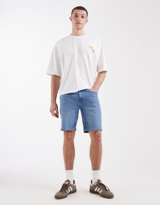 Pantalones cortos vaqueros en azul claro de Only & Sons, 3 de 5