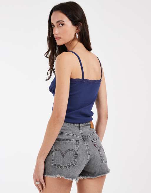 Pantalones cortos vaqueros gris lavado 501 Original de Levi's , 5 de 5