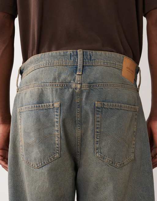 Pantalones cortos vaqueros holgados con acabado tintado Alex de Jack & Jones, 5 de 5