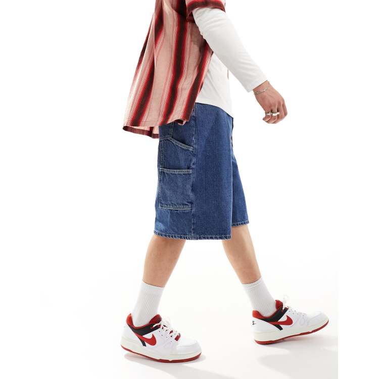 Pantalones vaqueros por la rodilla mujer clearance