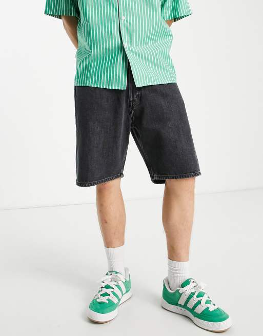 Pantalones cortos vaqueros negros Space de Weekday