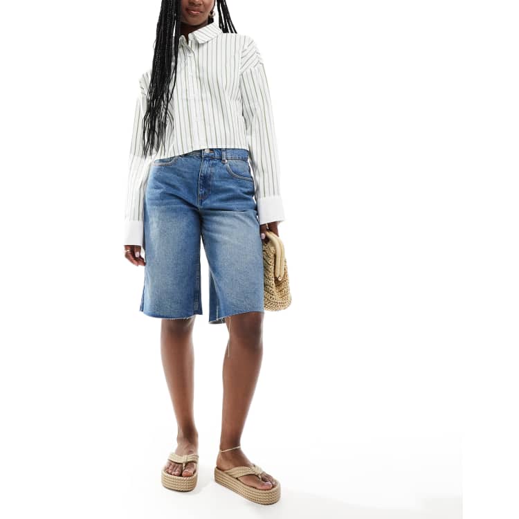 Pantalones vaqueros por la rodilla deals