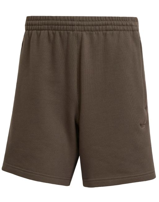 Pantalones cortos verde oliva sombra básicos Premium Essentials de adidas Originals