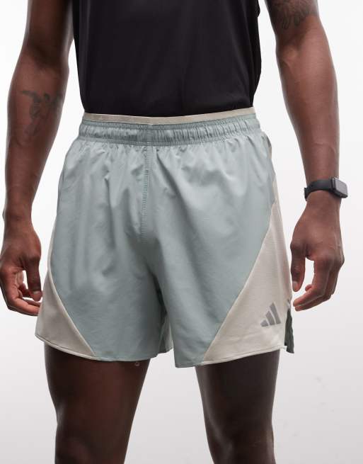 Pantalones cortos verde salvia ADI365 de adidas Running, 4 de 5
