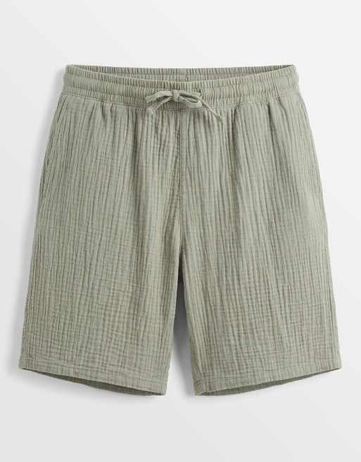 Pantalones cortos verde salvia texturizados de Jack & Jones (parte de un conjunto), 6 de 9
