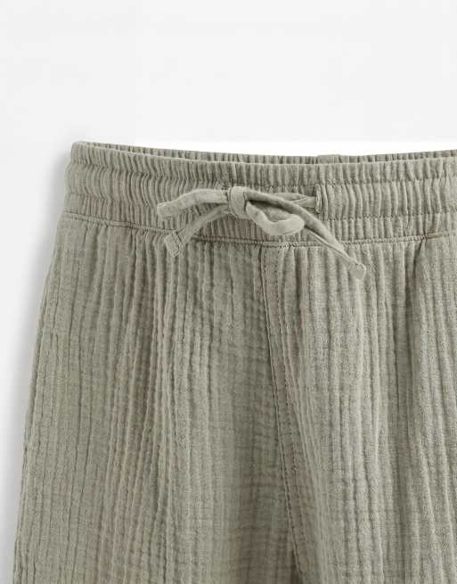 Pantalones cortos verde salvia texturizados de Jack & Jones (parte de un conjunto), 8 de 9