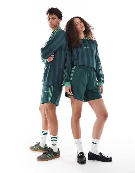 Pantalones cortos verdes unisex de adidas Originals