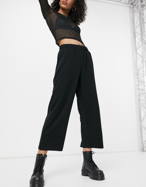 Pantalones culotte negros de Noisy May ASOS