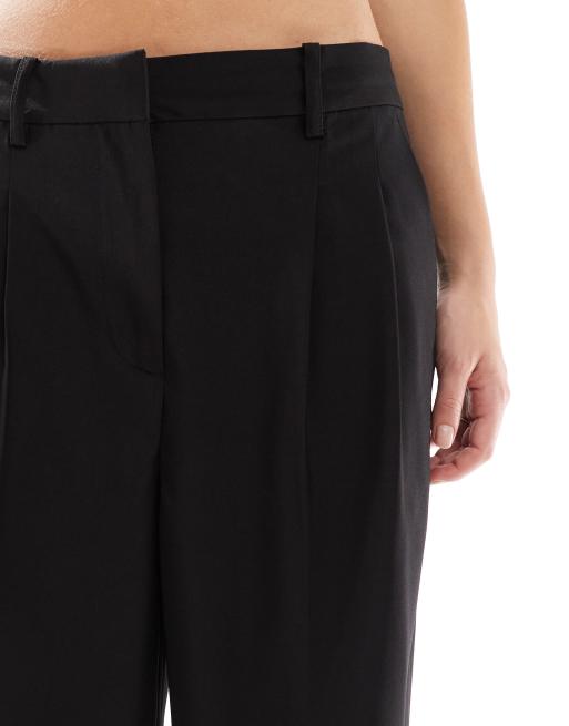 Pantalones dad de sastre negros de pernera ancha Rita de Vero Moda (parte de un conjunto), 5 de 5