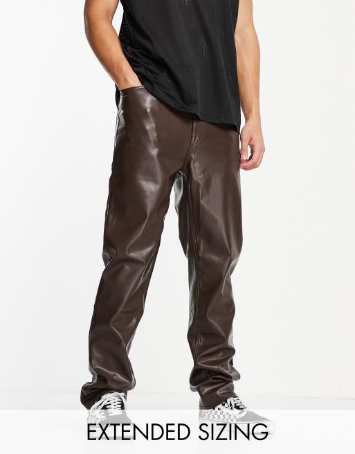 Pantalon Cuero Hombre