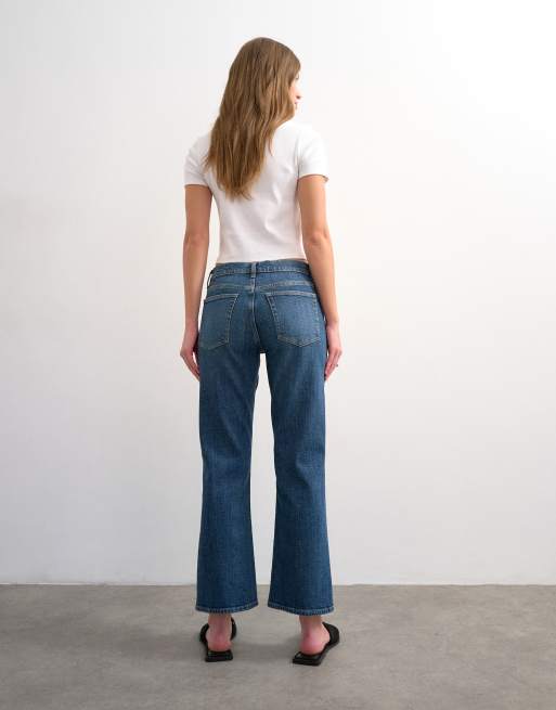 Pantalones de campana capri azul intenso de Topshop, 3 de 7